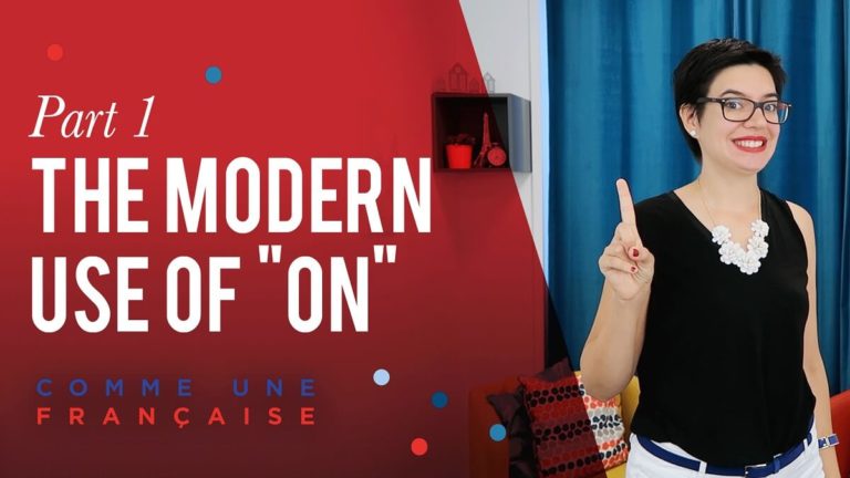 Modern spoken French - how to use "on"