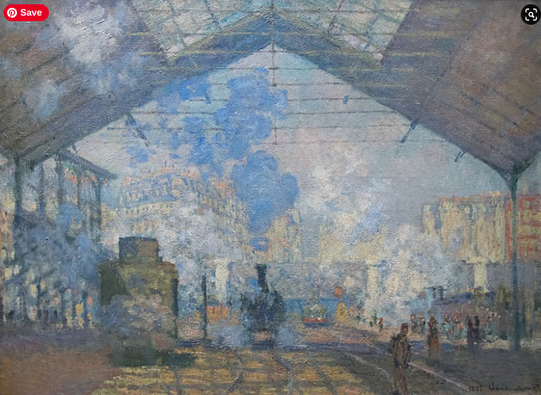 la Gare Saint-Lazare