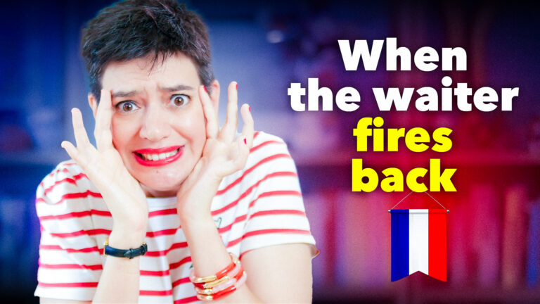 how to talk to a french waiter