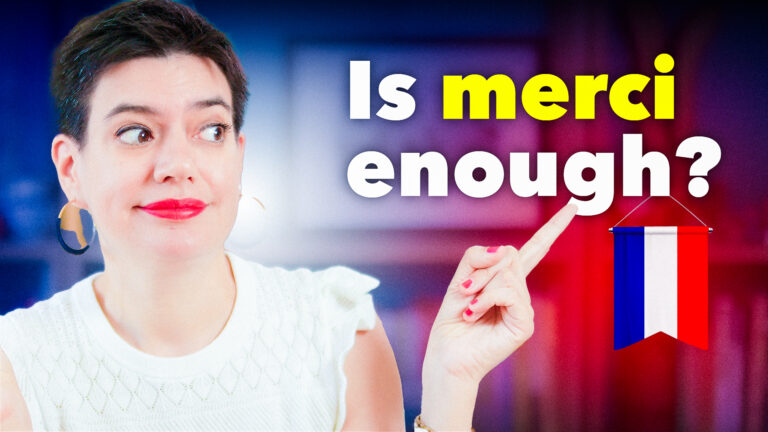 merci de vs merci pour in French